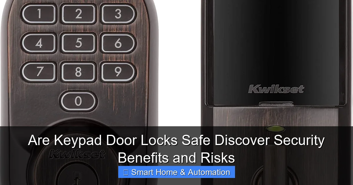 Are Keypad Door Locks Safe Discover Security Benefits and Risks
