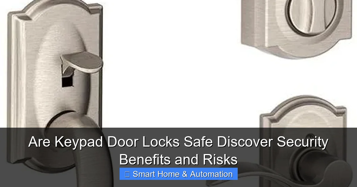 Are Keypad Door Locks Safe Discover Security Benefits and Risks