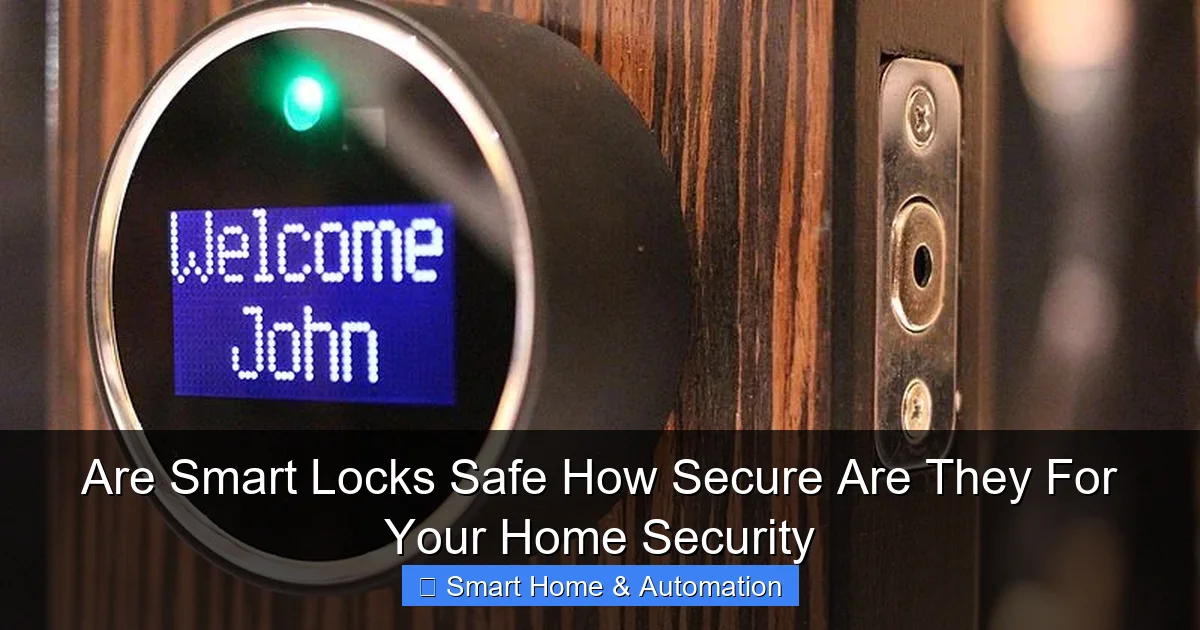 Are Smart Locks Safe How Secure Are They For Your Home Security