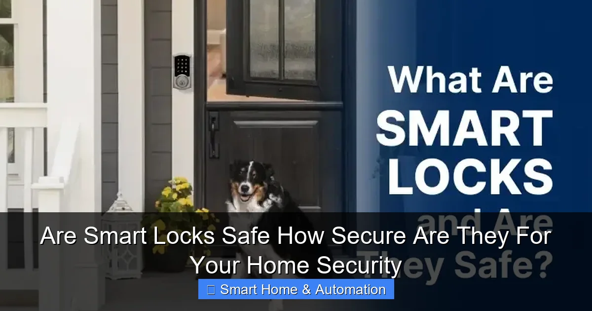 Are Smart Locks Safe How Secure Are They For Your Home Security