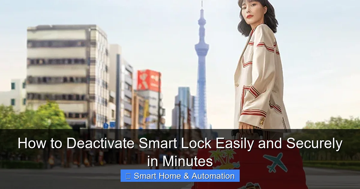 How to Deactivate Smart Lock Easily and Securely in Minutes