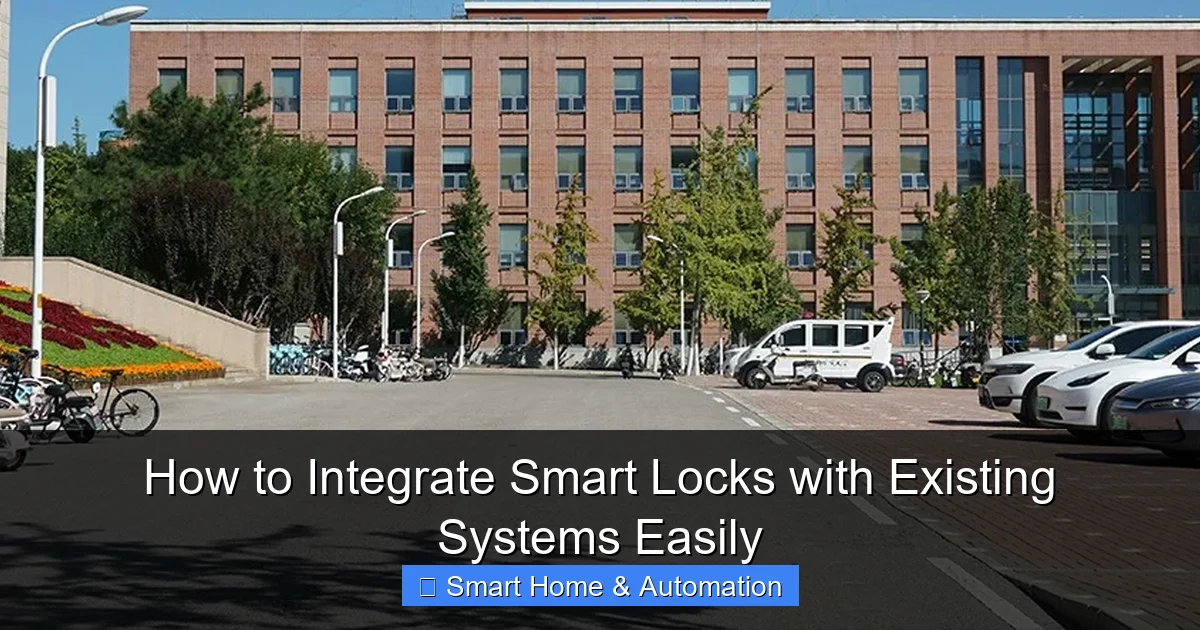 How to Integrate Smart Locks with Existing Systems Easily