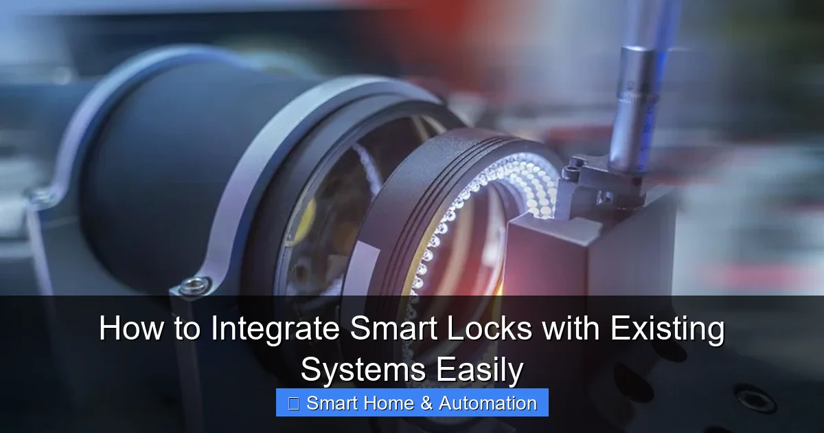 How to Integrate Smart Locks with Existing Systems Easily