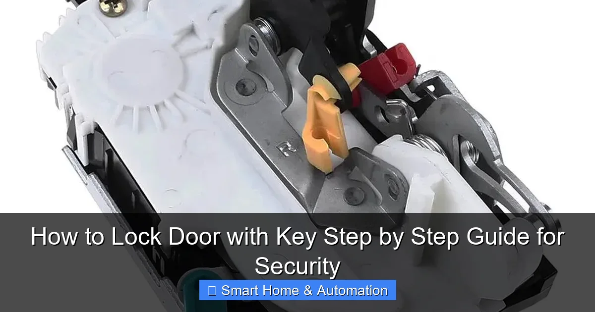 How to Lock Door with Key Step by Step Guide for Security