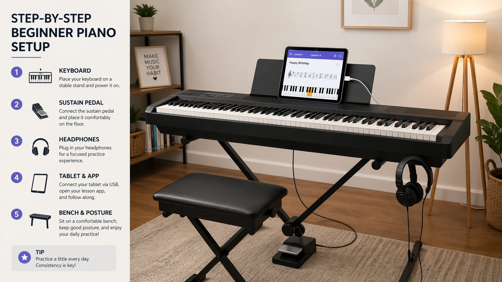 Can I Learn the Piano on a Keyboard