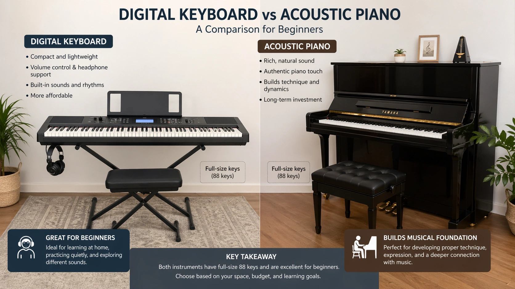 Can You Learn to Play Piano on a Keyboard?