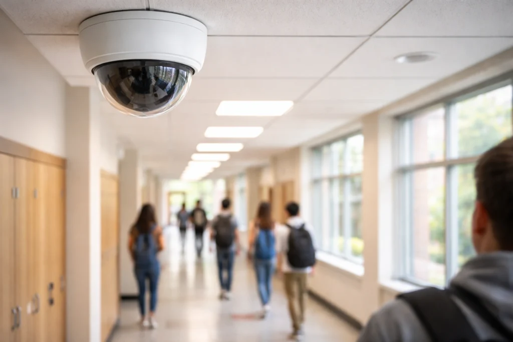 How Long Do Security Cameras Keep Footage in Schools