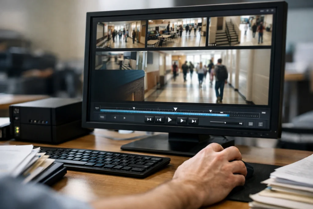 How Long Do Security Cameras Keep Footage in Schools