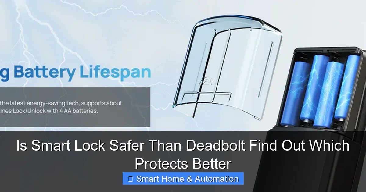 Is Smart Lock Safer Than Deadbolt Find Out Which Protects Better