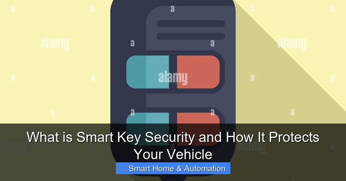What is Smart Key Security and How It Protects Your Vehicle
